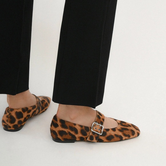Jo Mercer Sarah Casual Flats Ocelot Leather ( leopard print ) - Picture 3 of 12